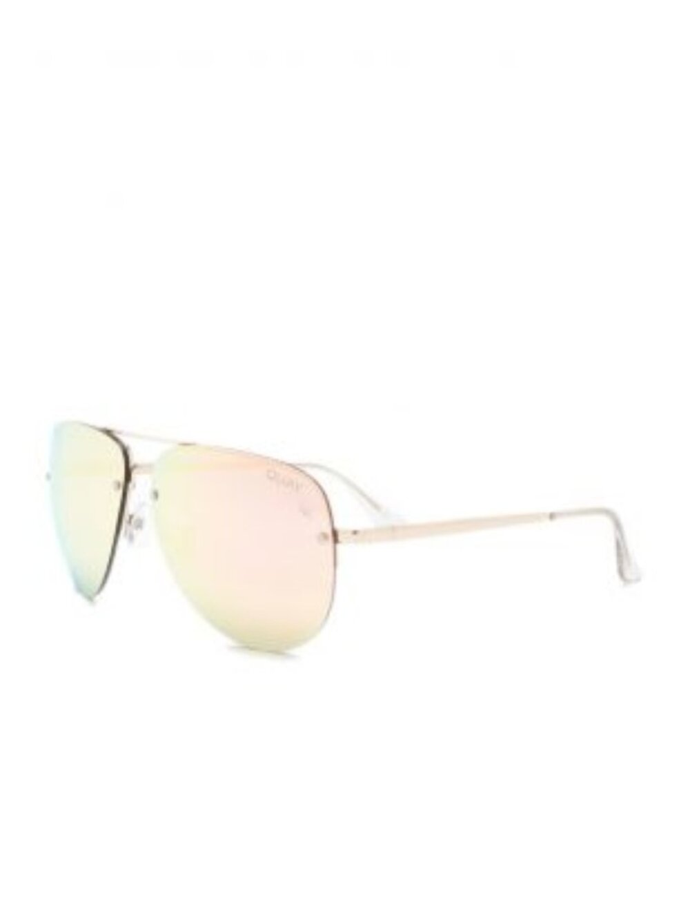 Quay x Amanda Steele Aviator Muse Sunglasses